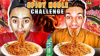 SPICY 🥵 NOODLES 🍜 CHALLENGE  WINNER GET 20000RS 😱 [upl. by Eycal759]