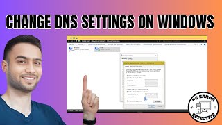 How to Change DNS Settings on Windows 10 [upl. by Eiznek]