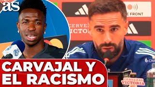 DANI CARVAJAL responde a VINICIUS JUNIOR y el RACISMO en ESPAÑA [upl. by Kurys]