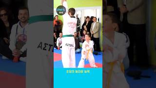 초딩의 엄청난 태권도 실력 a kids excellent Taekwondo skills [upl. by Helfant]