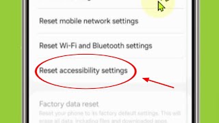 How To Reset Accessibility Settings On Samsung Phone A34 amp A54 [upl. by Elhsa]