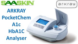 Arkray PocketChem A1c HbA1C Analyser  Introduction  POC [upl. by Lacy]