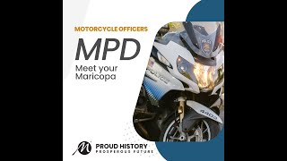 Meet Your Maricopa  Motorcycle Officers [upl. by Eima686]