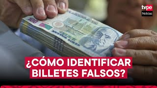 ¿Cómo identificar billetes falsos [upl. by Eitsrik]