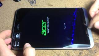 как сбросить графический ключ acer iconia w4 820 hard reset [upl. by Analed]