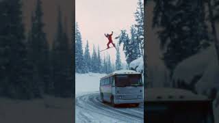 Failed Ski Jump Over a Road Gap  Warren Miller Entertainment [upl. by Isle60]