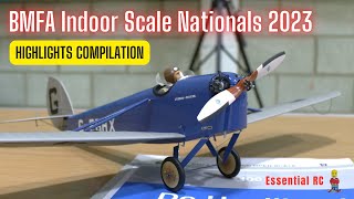 Fantastic Indoor Scale RC Aeroplanes HIGHLIGHTS COMPILATION  BMFA Indoor Scale RC Nationals 2023 [upl. by Loftis]