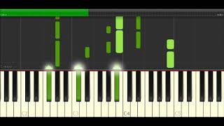 Jung Kook  2U Piano tutorial Synthesia [upl. by Pitzer]