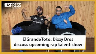 ElGrandeToto Dizzy Dros discuss upcoming rap talent show [upl. by Dachy]