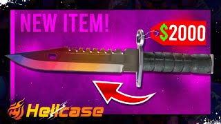 İNDİRİMLİ KASADAN 2000 DOLAR M9 BAYONET FADE KATLADIM  HELLCASE [upl. by Emeric]