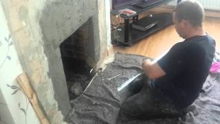 Patching up a chimney breast [upl. by Steiner]