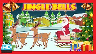 JINGLE BELLS JINGLE BELLS jingle all the way with Lyrics [upl. by Aleahpar]