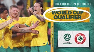 Subway Socceroos v Lebanon  AFC 2026 World Cup Qualifier [upl. by Nofets932]