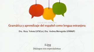 Gramática y aprendizaje del español como lengua extranjera [upl. by Baily]