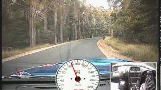 Targa Tasmania TS21 Mt Rowland Crash [upl. by Stephana]