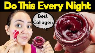 DIY COLLAGEN FACE CREAM For Spots काले धब्बे झाइयां Pigmentation amp Wrinkles  चमकदार Glowing Skin💕 [upl. by Buhler]