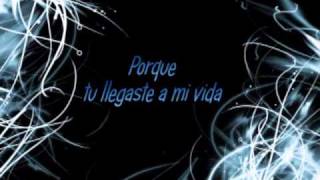 Llegaste A Mi Vida  Bobby Pulido Letra [upl. by Noiramaj]