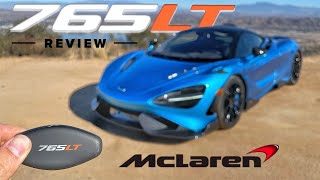 The McLaren 765LT is the New Benchmark for StreetLegal Supercars InDepth Review [upl. by Nimzaj]