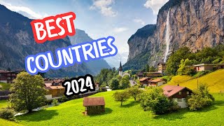 Top 10 BEST COUNTRIES to Live in The World [upl. by Reed]