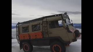 Snowmobile Recovery with my Pinzgauer [upl. by Petromilli553]