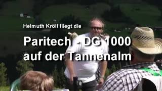 DG1000 von Paritech auf der Tannenalm [upl. by Elia]