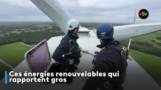 Les eoliennes de Radenac une aubaine pour les finances [upl. by Ennayrb]