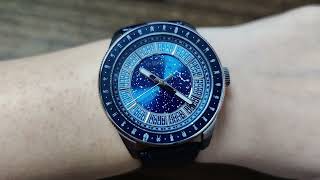 Seagull 24 Solar Star Calendar Business Automatic Watch 1069 [upl. by Thetisa]