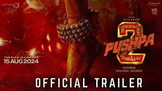 Pushpa 2  The Rule  Trailer  Allu Arjun Rashmika M  Sukumar Vijay S  15 aug 2024 [upl. by Adnoluy]