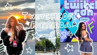 TWITCHCON Rotterdam 2024 VLOG 💜 [upl. by Puto]