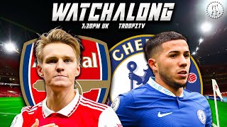 Arsenal 31 Chelsea  Premier League  WATCHALONG WTROOPZ amp ZAH [upl. by Adnoma]