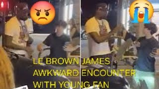 quotLeBron James Faces Backlash After Awkward Encounter with Young Fan at 2024 Olympicsquot [upl. by Sower]