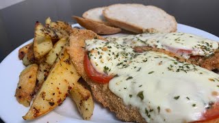 MILANESA NAPOLITANA CON PAPAS  Sublime receta [upl. by Jacklyn]