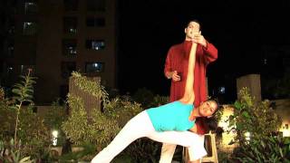 Yoga For Getting Size Zero Utthita Parsvakonasana [upl. by Thomasine]