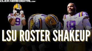 LSU Football  Who is LSU ADDING and LOSING from the roster during the offseason [upl. by Settle]