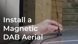 DABDABcar radios aerial Amplified roof mount antenna for AutoDAB [upl. by Xylina]