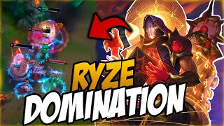 Dominate MID WITH THIS PICK in patch 1321 RYZE GUIDE [upl. by Espy]