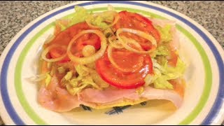 TOSTADAS DE JAMON  Receta Facil [upl. by Ludeman]