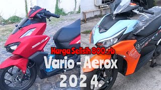 Perbandingan AEROX 155 amp VARIO 160  Tahun 2024 ‼️ [upl. by Llehcear]