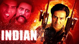 INDIAN Full Movie in 4K  Sunny Deol Superhit Blockbuster Action  Danny Denzongpa  Mukesh Rishi [upl. by Segal]