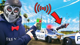 I Mind Control Cops In GTA 5 RP [upl. by Ahkos]