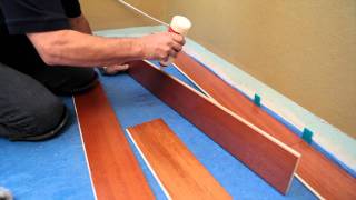 How to Install a Hardwood Floating Floor [upl. by Aridnere]