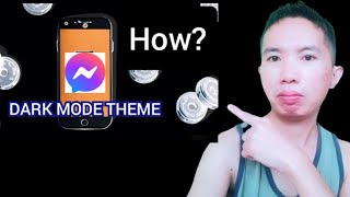 PAANO GAWING DARK MODE THEME ANG IYONG MESSENGER APP [upl. by Aisekal]