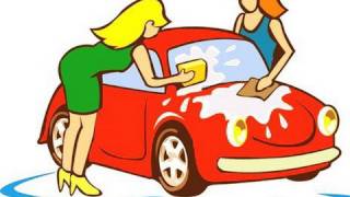 Hot Chicks Washing Car [upl. by Melleta335]