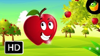 If I Were An Apple  English Nursery Rhymes  CartoonAnimated Rhymes For Kids [upl. by Tullius]