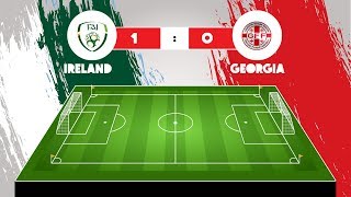 Ireland 10 Georgia  Commentary and Analysis [upl. by Afatsom]