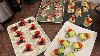 Закуски аперитив на праздничный стол Appetizers for the festive table recipeрецепт [upl. by Ettenawtna]