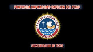 DIAPOSITIVA DE TESIS A MAGÍSTER EN LA PONTIFICIA UNIVERSIDAD CATOLICA DEL PERU PUCP [upl. by Oguh]