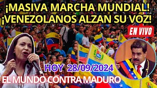 ¡ÚLTIMA HORA VENEZOLANOS EN TODO EL MUNDO MARCHAN CONTRA MADURO [upl. by Ezara]