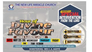 HOUR OF DIVINE FAVOUR 22 MAY 2024  Ministering Pastor Adegoke [upl. by Colver]