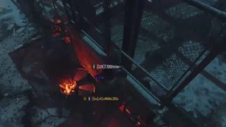 BO3 Zombies glitches  BO3 glitch the giant knife lunge pile up patched 109 [upl. by Ayekehs]